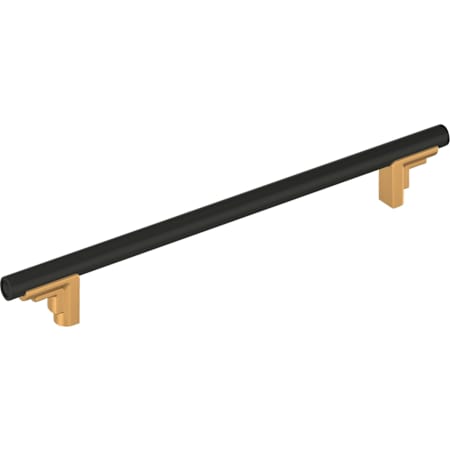 Signature Hardware Anberlin 8-13/16 Inch Center to Center Bar Cabinet Pull Brushed Gold