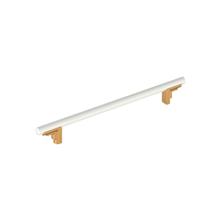 Signature Hardware Anberlin 8-13/16 Inch Center to Center Bar Cabinet Pull Brushed Gold