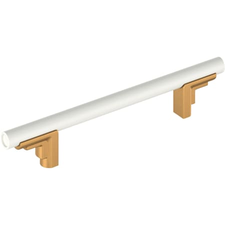 Signature Hardware Anberlin 5-1/16 Inch Center to Center Bar Cabinet Pull Brushed Gold