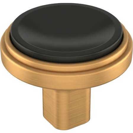 Signature Hardware Anberlin 1-3/8 Inch Mushroom Cabinet Knob Brushed Gold