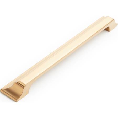 Signature Hardware Gilderoy 7-9/16 Inch Center to Center Cup Cabinet Pull Brushed Gold