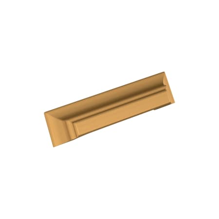 Signature Hardware Gilderoy 3-3/4 Inch Center to Center Cup Cabinet Pull Brushed Gold