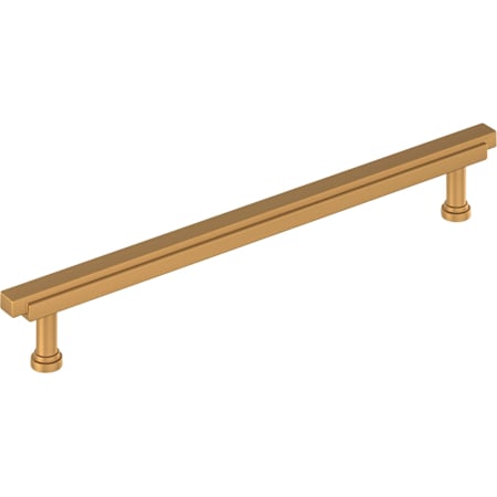 Signature Hardware Gilderoy 12 Inch Center to Center Appliance Pull Brushed Gold