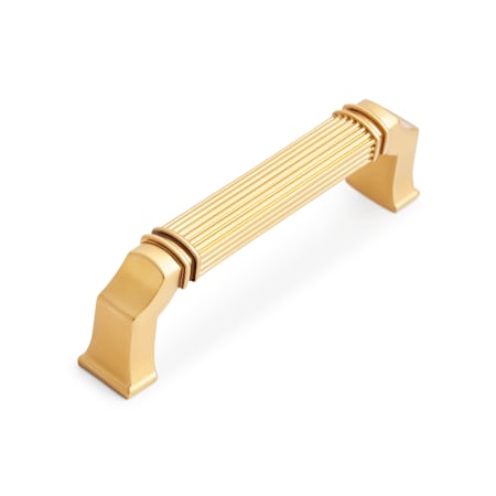 Signature Hardware Inigo 5-1/16 Inch Center to Center Handle Cabinet Pull Brushed Gold