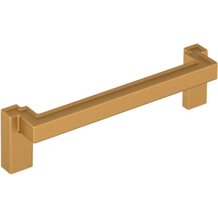 Signature Hardware Matilde 5-1/16 Inch Center to Center Drop Cabinet Pull Brushed Gold