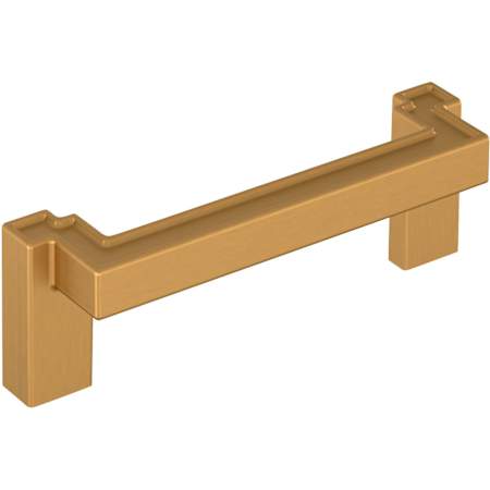Signature Hardware Matilde 3-3/4 Inch Center to Center Drop Cabinet Pull Brushed Gold