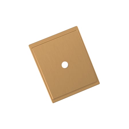 Signature Hardware 1-3/8 Inch Cabinet Knob Backplate Brushed Gold