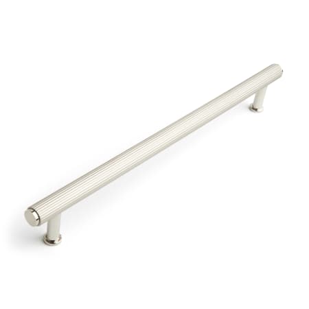 Signature Hardware Brixlee 12 Inch Center to Center Appliance Pull Brushed Nickel / Polished Nickel