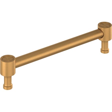 Signature Hardware Orwell 6-5/16 Inch Center to Center Handle Cabinet Pull Brushed Gold