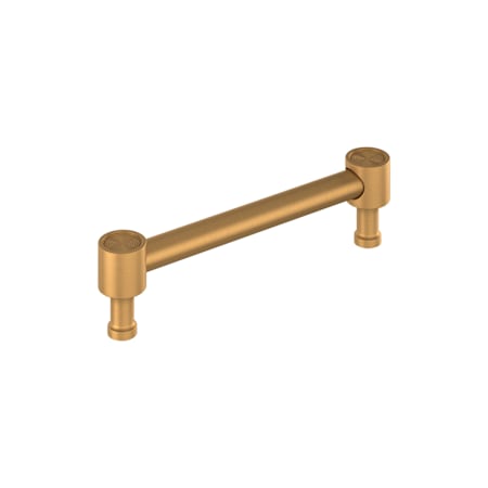 Signature Hardware Orwell 5-1/16 Inch Center to Center Handle Cabinet Pull Brushed Gold