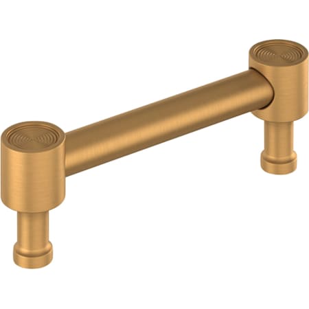 Signature Hardware Orwell 3-3/4 Inch Center to Center Handle Cabinet Pull Brushed Gold