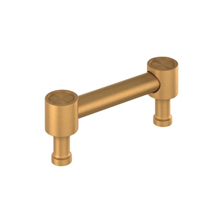 Signature Hardware Orwell 3 Inch Center to Center Handle Cabinet Pull Brushed Gold