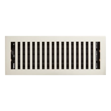 Signature Hardware Modern Steel Floor/Wall Register - 4" x 10" Brushed Nickel