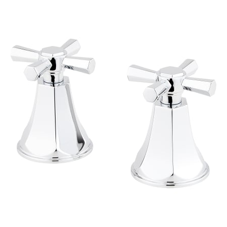 Signature Hardware Cross Handles for Elita Widespread Faucet Chrome