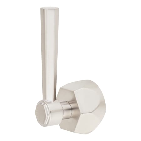 Signature Hardware Lever Handles for Elita Freestanding Tub Faucet Brushed Nickel