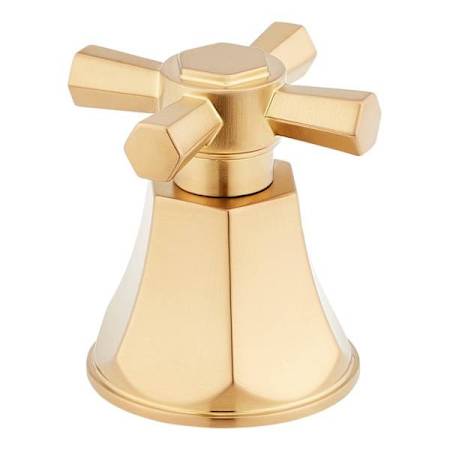 Signature Hardware Cross Handle for Elita Diverter Trim Brushed Gold