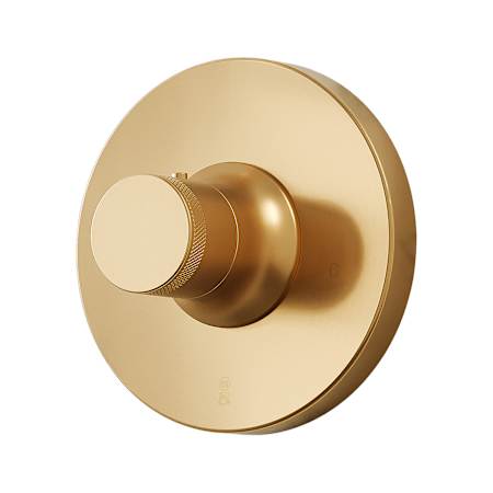 Signature Hardware Lentz Thermostatic Valve Trim Only - Less Rough-In Valve Brushed Gold