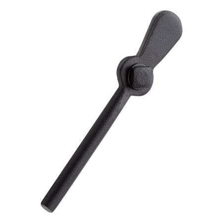 Signature Hardware Anchorage 6-1/2" Hand-Forged Iron Shutter Dog Black Powder Coat