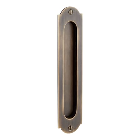 Signature Hardware Gambon 8-1/4" Center to Center Single Door Pull Antique Brass