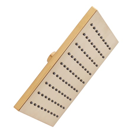 Signature Hardware FundamentALL 8" Square Single-Function 2.5 GPM Shower Head Brushed Gold