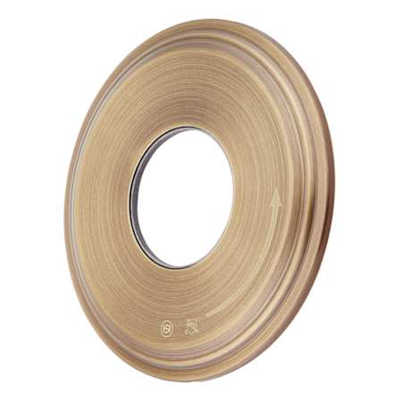 Signature Hardware Marceau In-Wall Volume Control Valve Trim Only - Less Handle and Rough-In Valve Aged Brass
