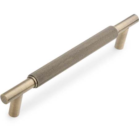 Signature Hardware Arles 5-1/16 Inch Center to Center Bar Cabinet Pull Antique Brass