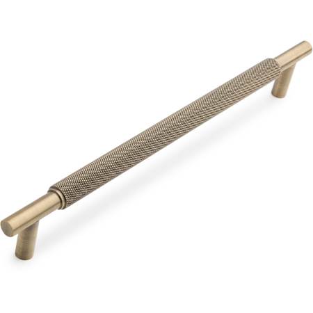 Signature Hardware Arles 8-13/16 Inch Center to Center Bar Cabinet Pull Antique Brass