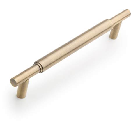 Signature Hardware Colmar 5-1/16 Inch Center to Center Bar Cabinet Pull Antique Brass