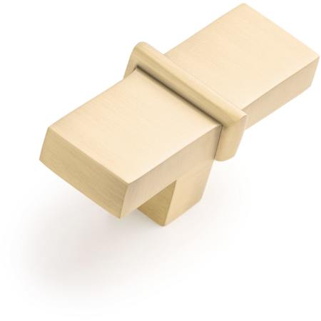 Signature Hardware Marta Brass 2-3/8 Inch Rectangular Cabinet Knob Antique Brass