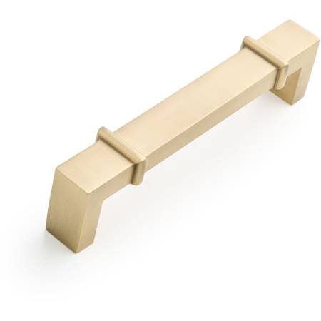 Signature Hardware Marta Brass 5-1/16 Inch Center to Center Handle Cabinet Pull Antique Brass