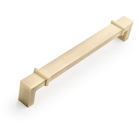 Signature Hardware Marta Brass 8-13/16 Inch Center to Center Handle Cabinet Pull Antique Brass