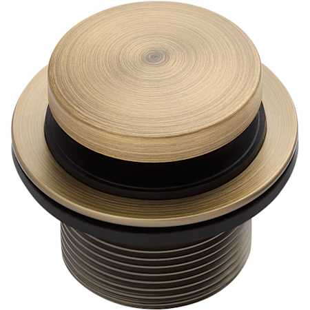 Signature Hardware Pop-Up Tub Drain Aged Brass