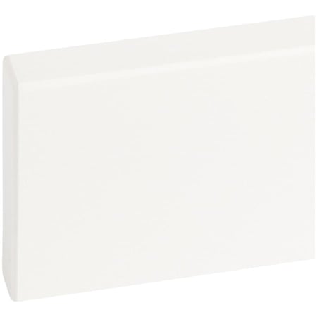 Signature Hardware 49" x 4" Quartz Vanity Backsplash with 2cm Thickness Arctic White Quartz