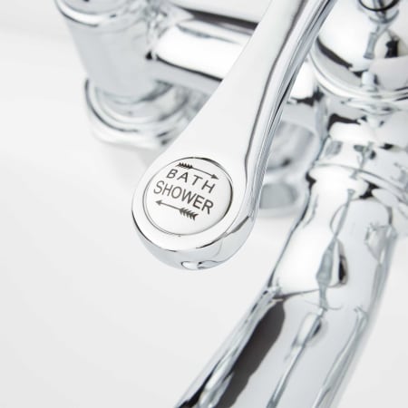 Signature Hardware-906537-Handle Close Up - Chrome