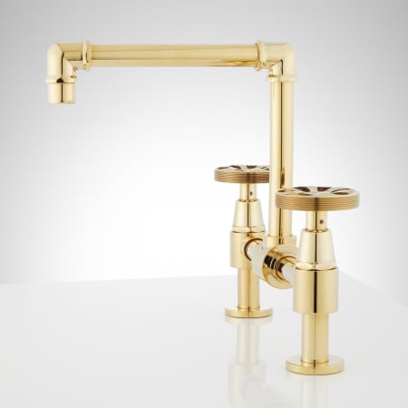 Signature Hardware-929279-NO-Polished Brass - Side