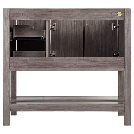 Signature Hardware-941120-R-Back View Vanity Base Only