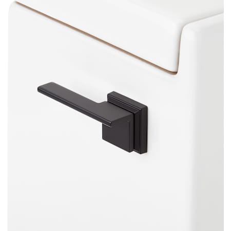 Signature Hardware Sitka Left Hand Toilet Tank Handle Matte Black