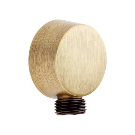 Signature Hardware Shower Supply Elbow for Hand Showers Aged Brass