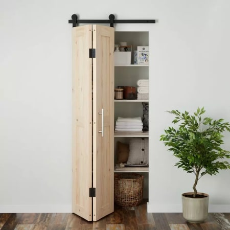 Signature Hardware Polson Bi-Fold Barn Door - One Door - Hardware Included N/A