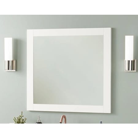 Signature Hardware Fallbrook 34" Vanity Mirror White