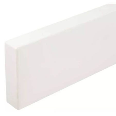 Signature Hardware 31" 3cm Quartz Vanity Backsplash Arctic White