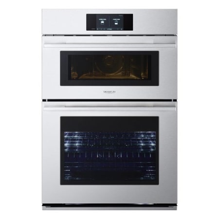 Signature Kitchen Suite 30 Inch Wide 6.4 Cu. Ft. Electric Oven and Microwave Combo with Meat Thermometer and Sabbath Mode Stainless Steel