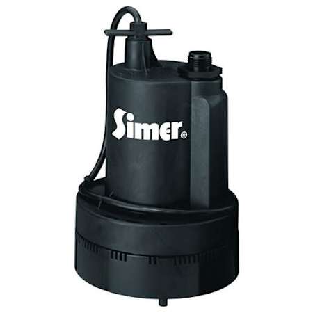 Simer Super Geyser 36 GPM (1-1/4") Thermoplastic Submersible Utility Pump N/A