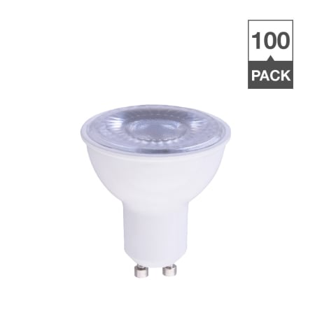 Simply Conserve Pack of (100) 7 Watt Soft White Dimmable MR16 GU10 LED Bulbs N/A