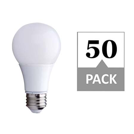 Simply Conserve Pack of (50) - 9 Watt Dimmable Medium (E26) LED Bulb - 810 Lumens, 2700K and 90 CRI N/A