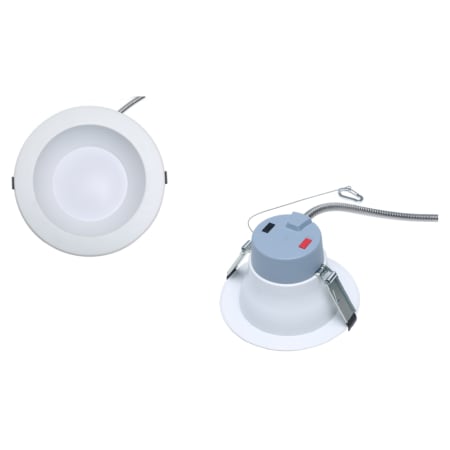 Simply Conserve 8" Integrated LED Reflector Canless Recessed Trim - IC Rated White