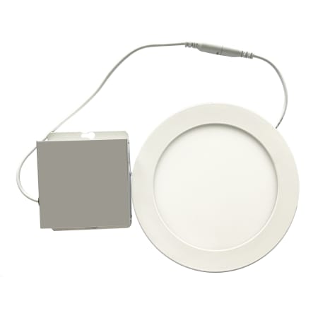 Simply Conserve 6" Integrated 9W LED Flat Canless Recessed Trim - IC Rated and Airtight White