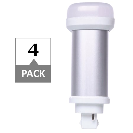 Simply Conserve Pack of (4) - 12 Watt G24D LED Vertical Bulb - 140 Lumens, 5000K and 80 CRI N/A