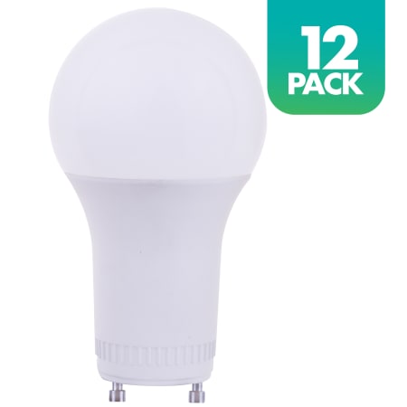 Simply Conserve Pack of (12) 9 Watt Dimmable A19 GU24 LED Bulbs - 800 Lumens, 5000K, and 90CRI White