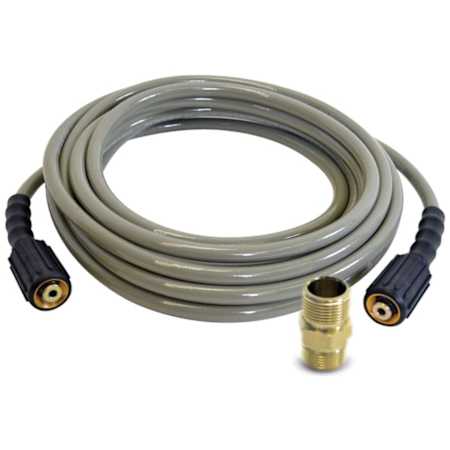 Simpson Simpson MorFlex 25-Foot (1/4") 3300 PSI High Pressure Hose w/ M22 Connectors N/A